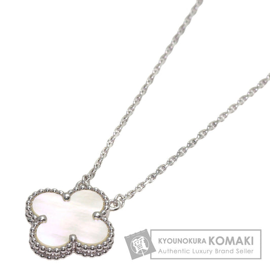 ヴァンクリーフ＆アーペル ヴィンテージ アルハンブラ シェル ネックレス 中古 商品画像1