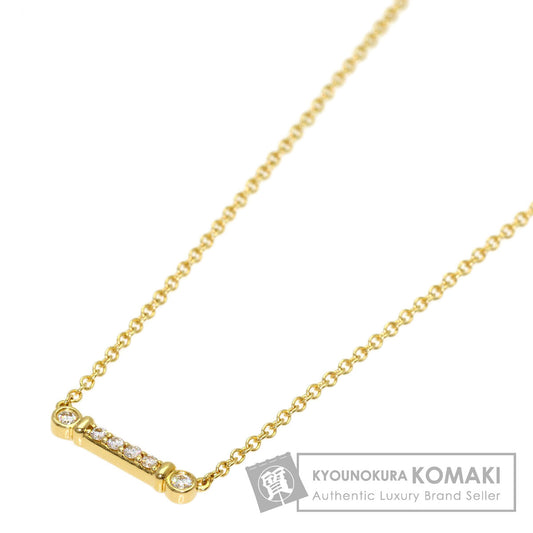 ティファニー フルール ド リス キー ダイヤモンド ネックレス 中古 商品画像1