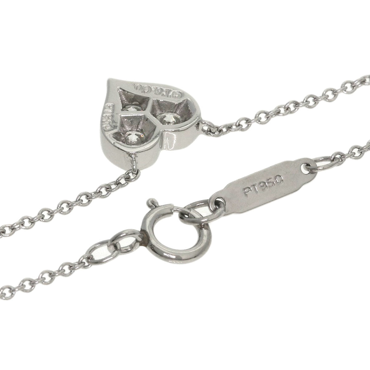 ティファニー センチメンタルハート ダイヤモンド ネックレス 中古 商品画像3