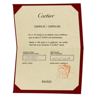 カルティエ ドゥーブルC ダイヤモンド ブレスレット 中古 商品画像7