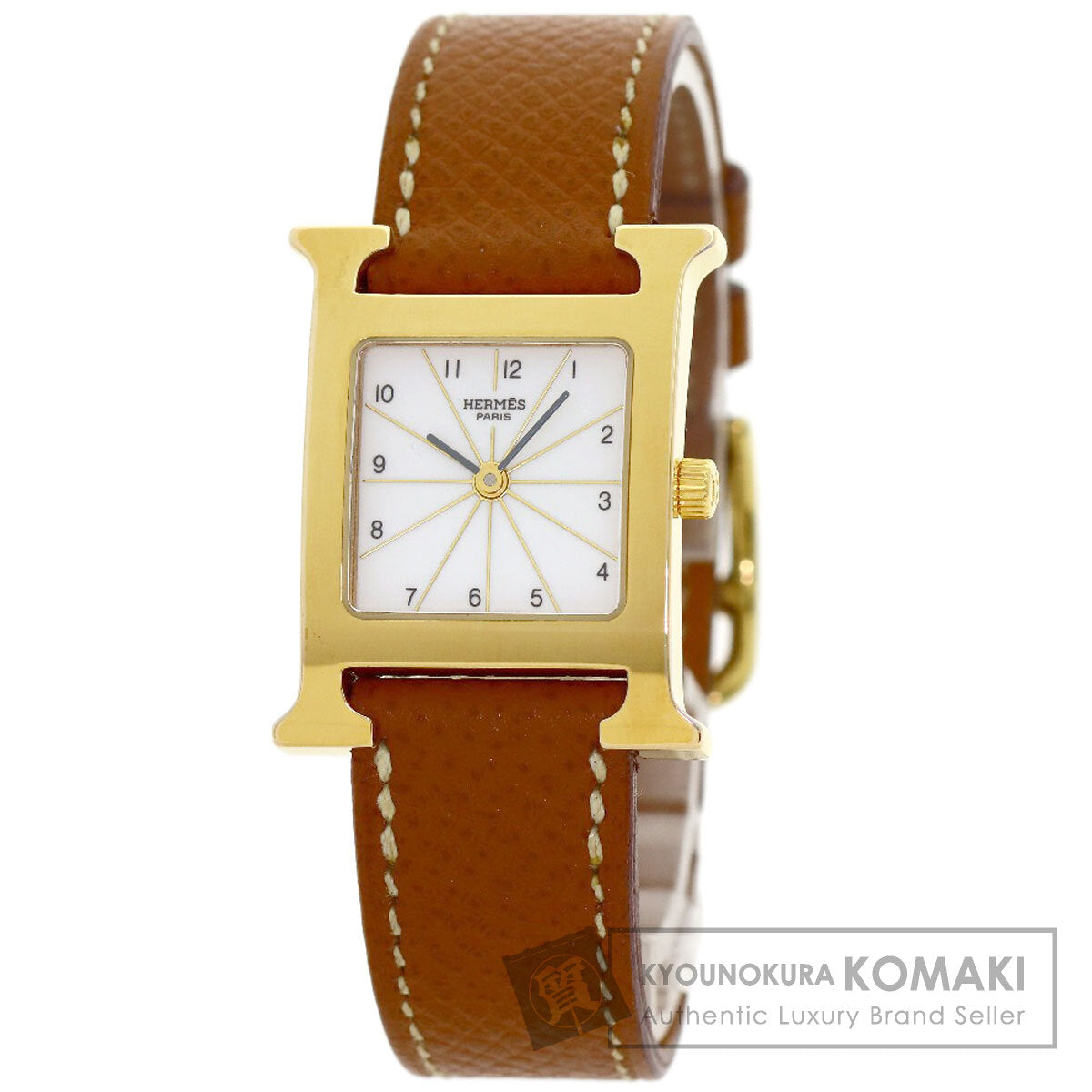 エルメス HH1.201 Hウォッチ 腕時計 中古 商品画像1