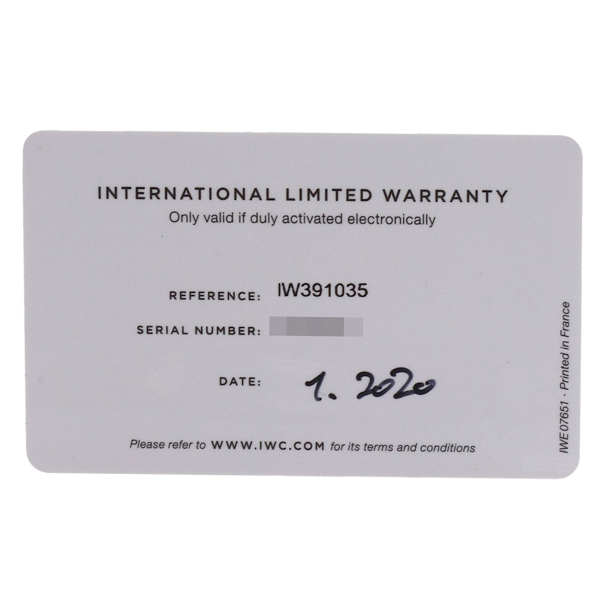 アイダブリューシー IW391035 ポートフィノ クロノグラフ 腕時計 中古 商品画像15