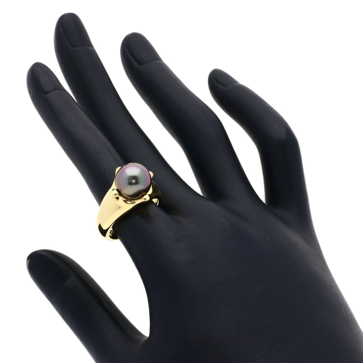 タサキ ブラックパール 真珠 リング・指輪 中古 商品画像7