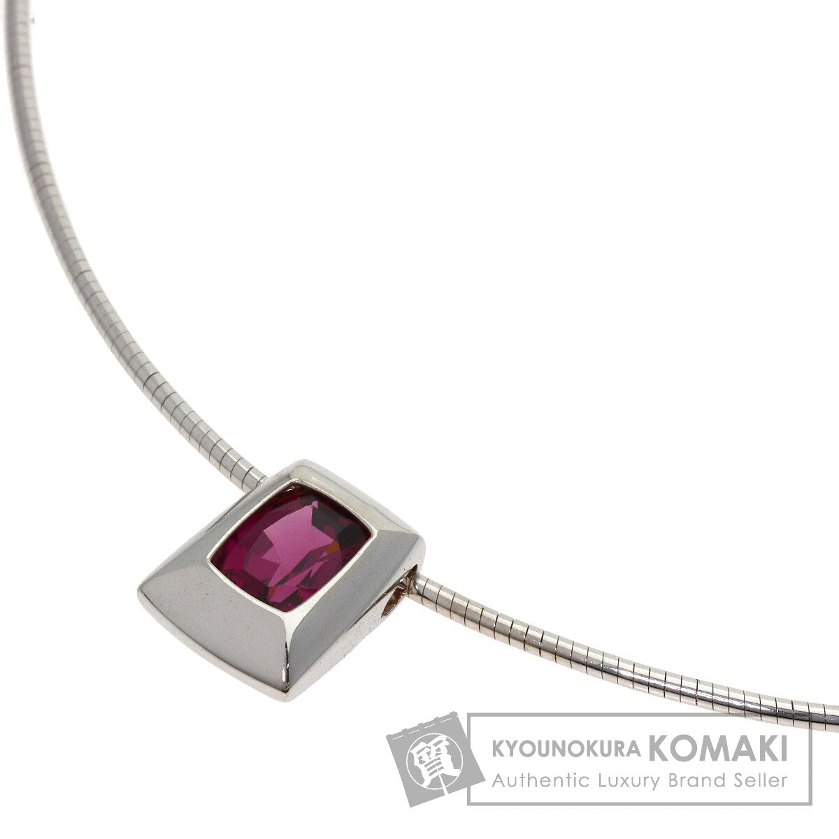 タサキ ガーネット ネックレス 中古 商品画像1