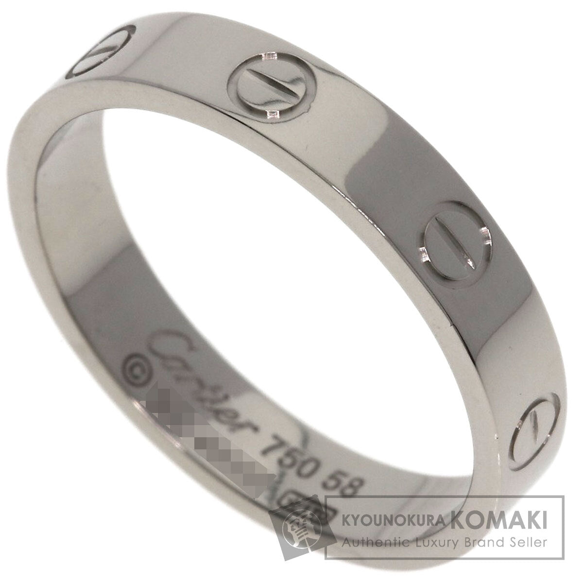 カルティエ ミニラブリング #58 リング・指輪 中古 商品画像1
