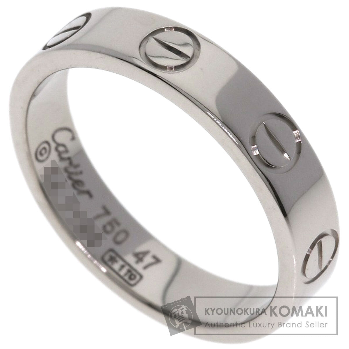 カルティエ ミニラブリング #47 リング・指輪 中古 商品画像1