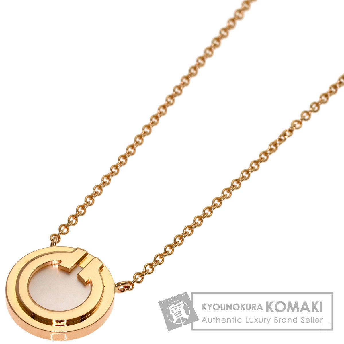 ティファニー Tトゥー サークル シェル ネックレス 中古 商品画像1