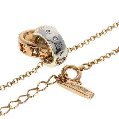 セリーヌ マカダム ハート ベビーリング ダイヤモンド ネックレス 中古 商品画像3