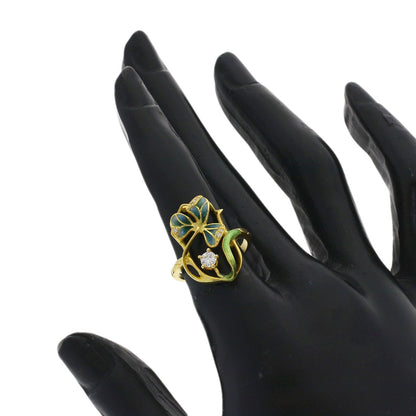マリエラ エナメル ダイヤモンド リング・指輪 中古 商品画像8