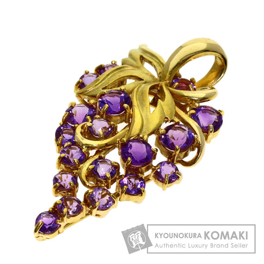 セレクトジュエリー 葡萄モチーフ アメジスト ペンダントトップ 中古 商品画像1