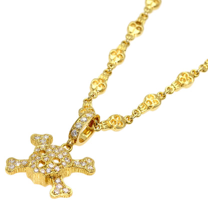 セレクトジュエリー スカルモチーフ ダイヤモンド ネックレス 中古 商品画像2