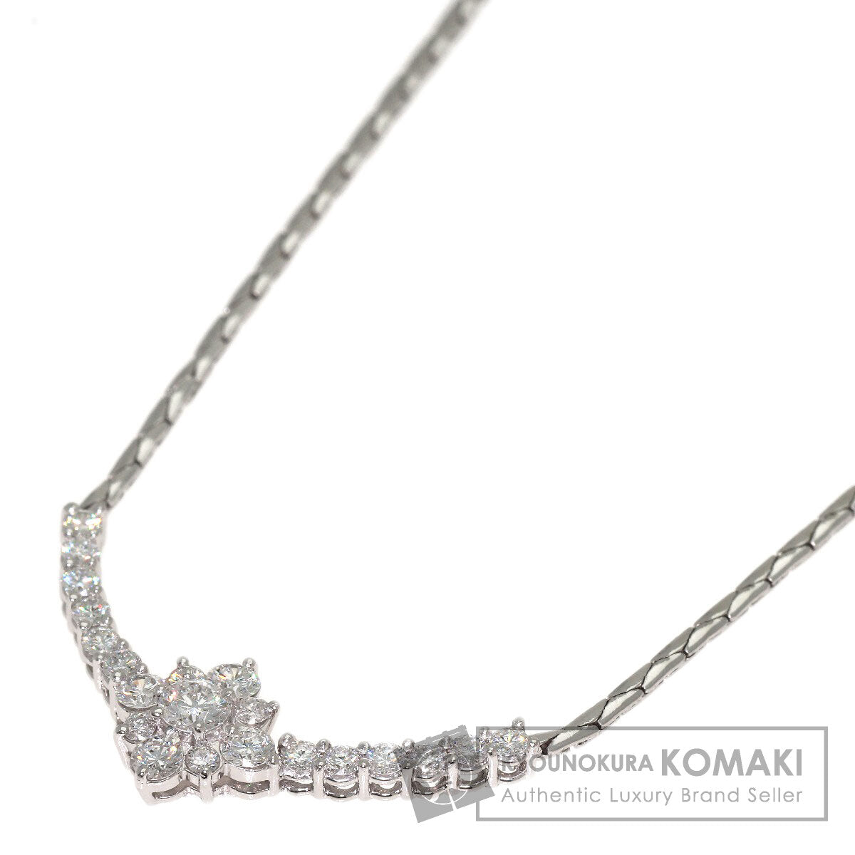 星の砂 ダイヤモンド ネックレス 中古 商品画像1