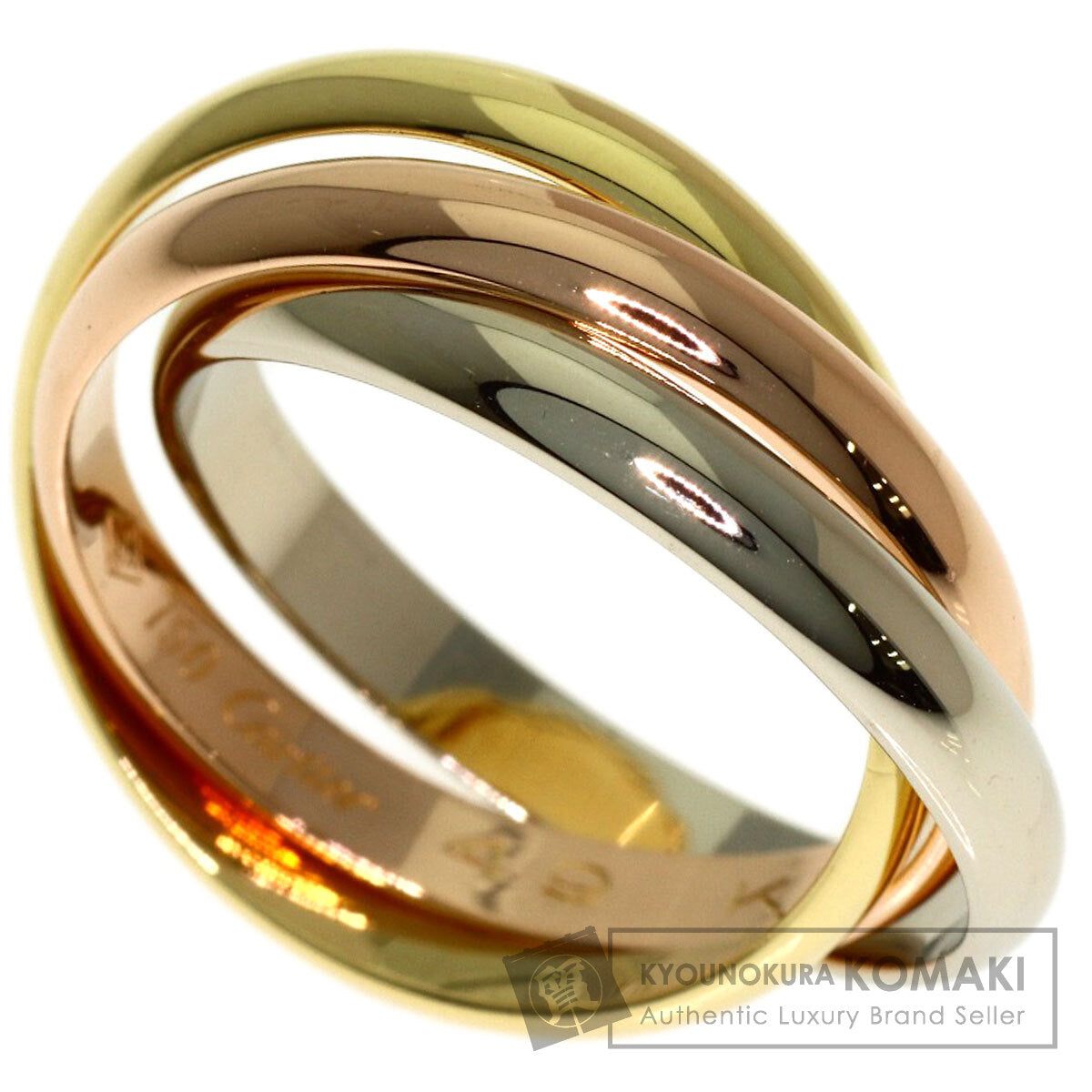 カルティエ トリニティ SM #49 リング・指輪 中古 商品画像1