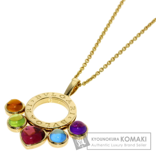 ブルガリ アレグラ マルチカラーストーン ネックレス 中古 商品画像1