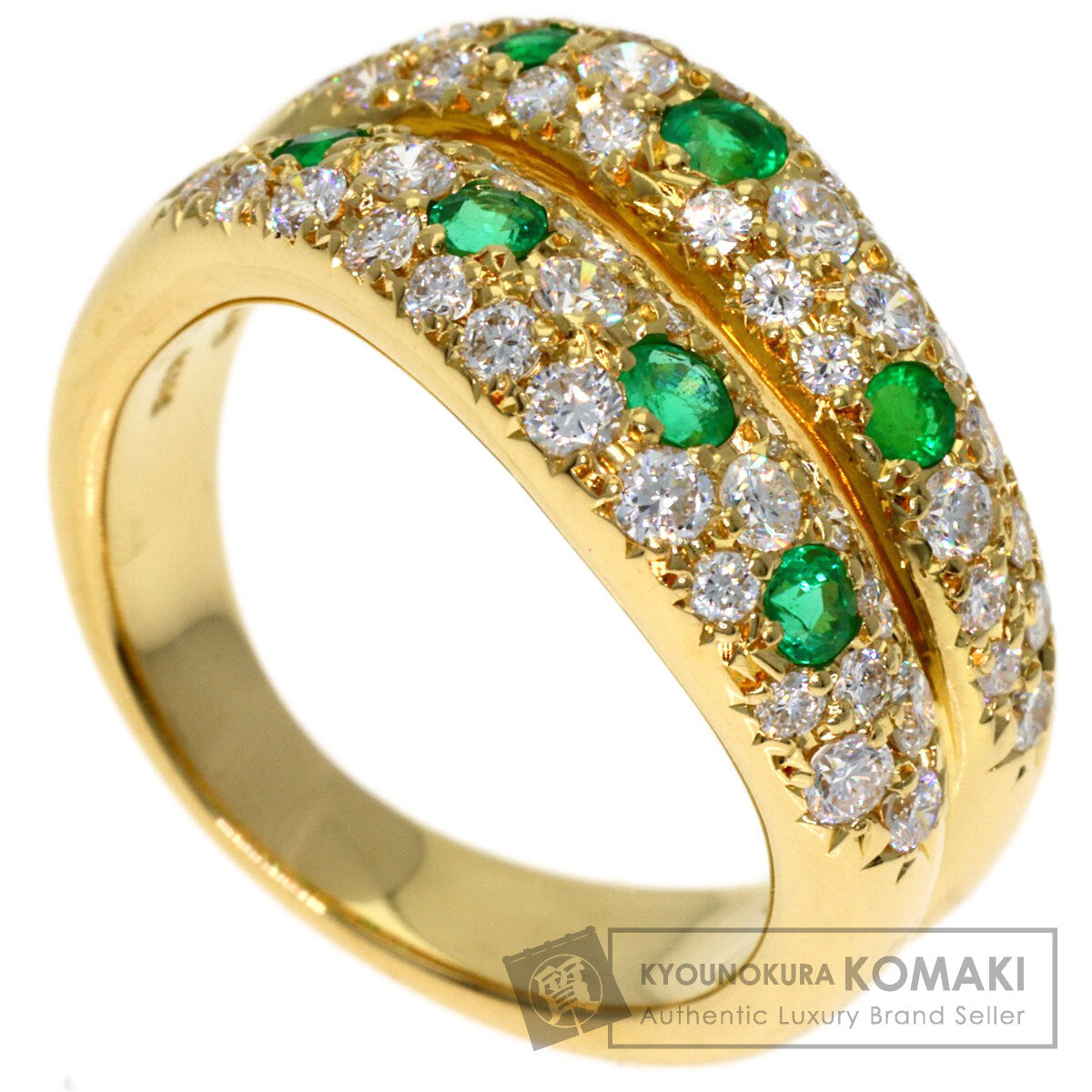 タサキ エメラルド ダイヤモンド リング・指輪 中古 商品画像1