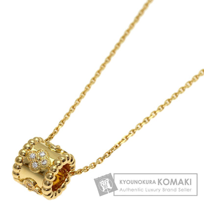 ヴァンクリーフ＆アーペル ペルレ クローバー ダイヤモンド ネックレス 中古 商品画像1