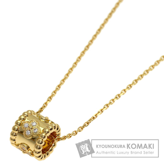ヴァンクリーフ＆アーペル ペルレ クローバー ダイヤモンド ネックレス 中古 商品画像1