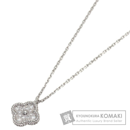 ヴァンクリーフ＆アーペル スウィート アルハンブラ ダイヤモンド ネックレス 中古 商品画像1