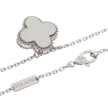 ヴァンクリーフ＆アーペル ヴィンテージ アルハンブラ ダイヤモンド ギヨシェ ネックレス 中古 商品画像3