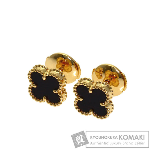 ヴァンクリーフ＆アーペル スウィート アルハンブラ オニキス ピアス 中古 商品画像1