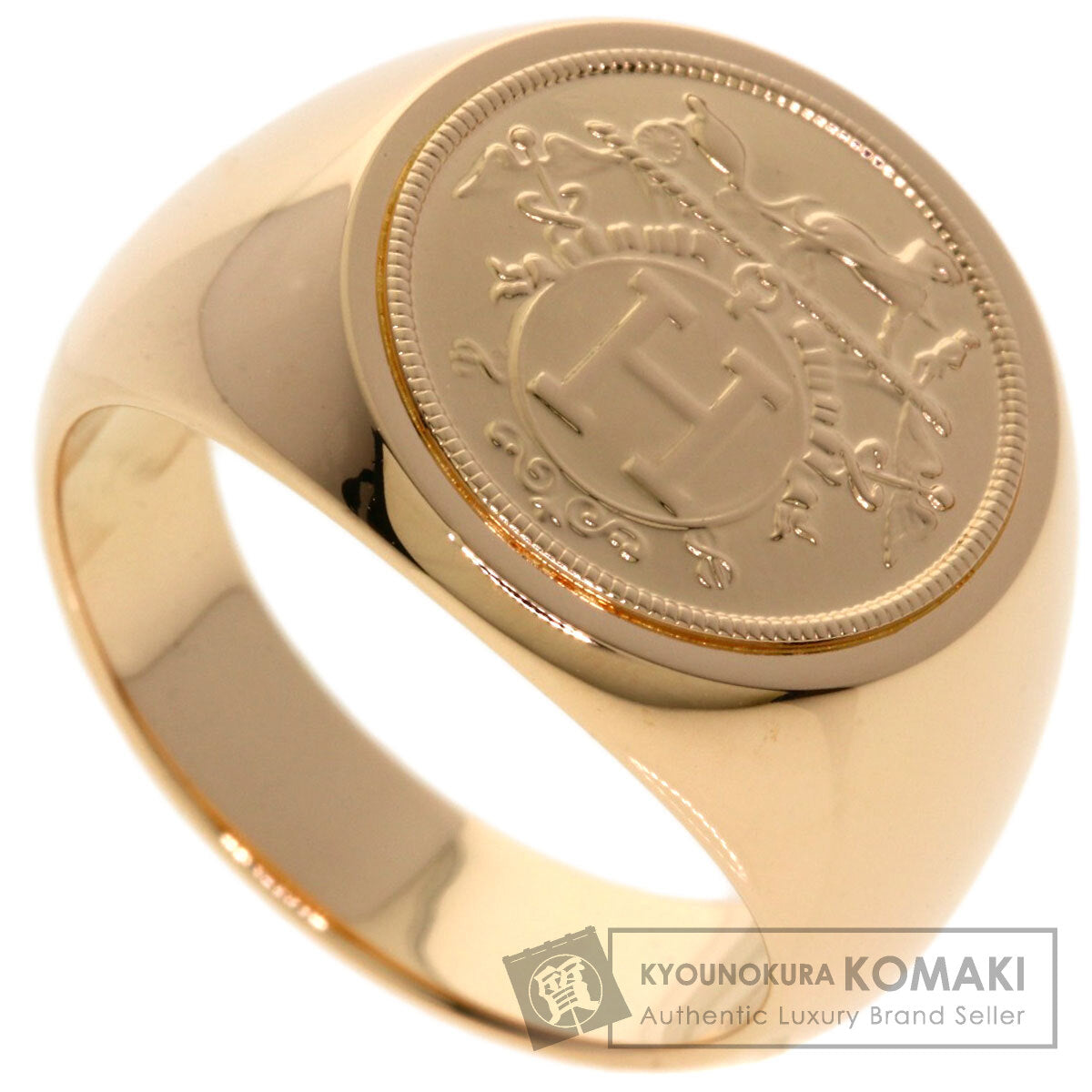 エルメス エクスリプリス シュヴァリエ #53 リング・指輪 中古 商品画像1