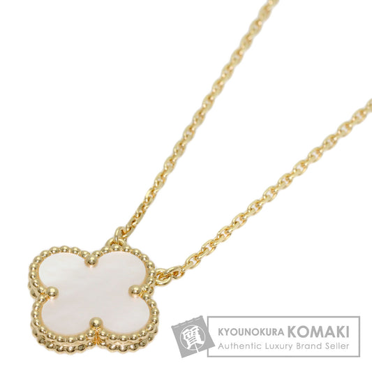 ヴァンクリーフ＆アーペル ヴィンテージ アルハンブラ シェル ネックレス 中古 商品画像1
