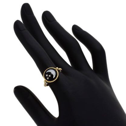 ディオール ローズ セレスト オニキス ダイヤモンド シェル #51 リング・指輪 中古 商品画像7