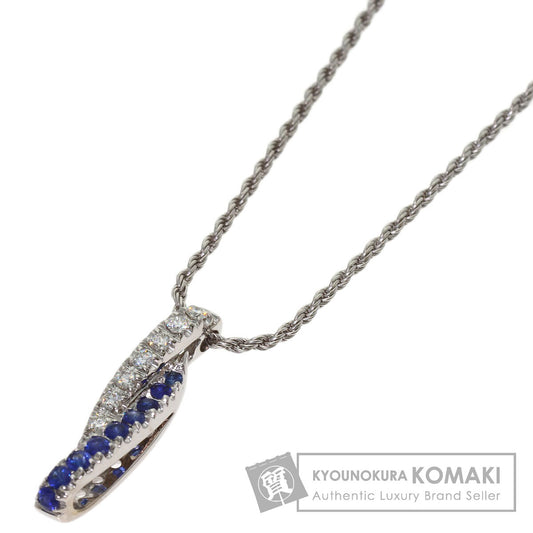ダミアーニ ダイヤモンド サファイア ネックレス 中古 商品画像1
