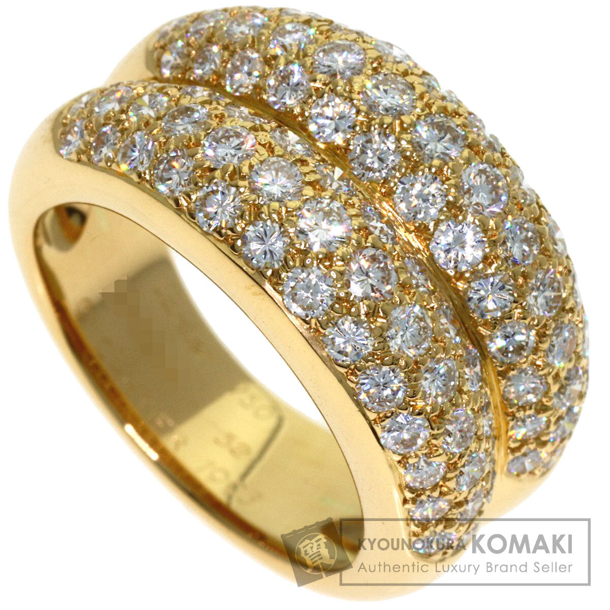 カルティエ ダブルミミ ダイヤモンド #52 リング・指輪 中古 商品画像1