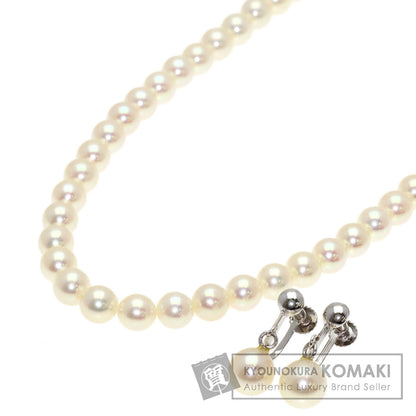 ミキモト パール 真珠 イヤリング 2点セット ネックレス 中古 商品画像1