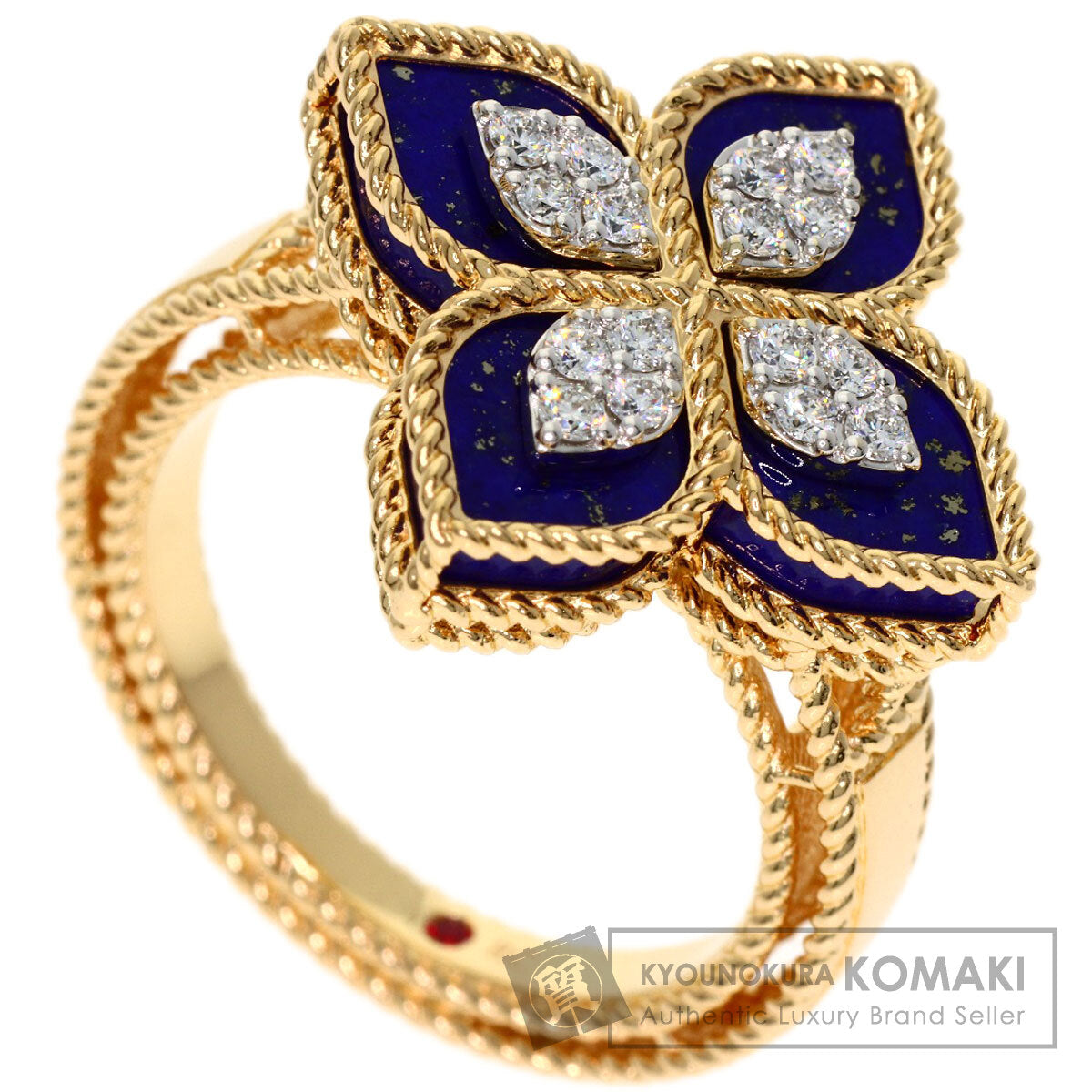 セレクトジュエリー ロベルトコイン プリンセスフラワー ダイヤモンド リング・指輪 中古 商品画像1