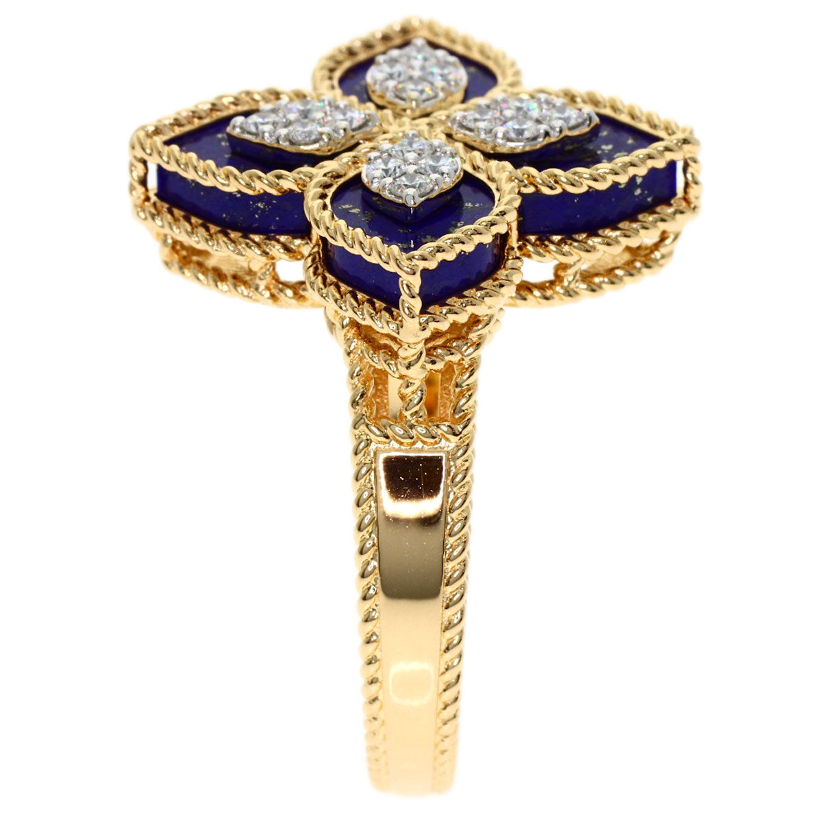 セレクトジュエリー ロベルトコイン プリンセスフラワー ダイヤモンド リング・指輪 中古 商品画像4