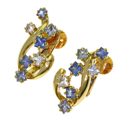 ジュネ サファイア 2WAY イヤリング 中古 商品画像5