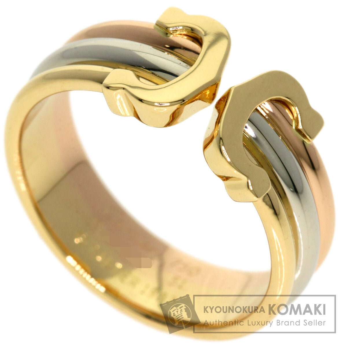 カルティエ 2Cリング SM #51 リング・指輪 中古 商品画像1