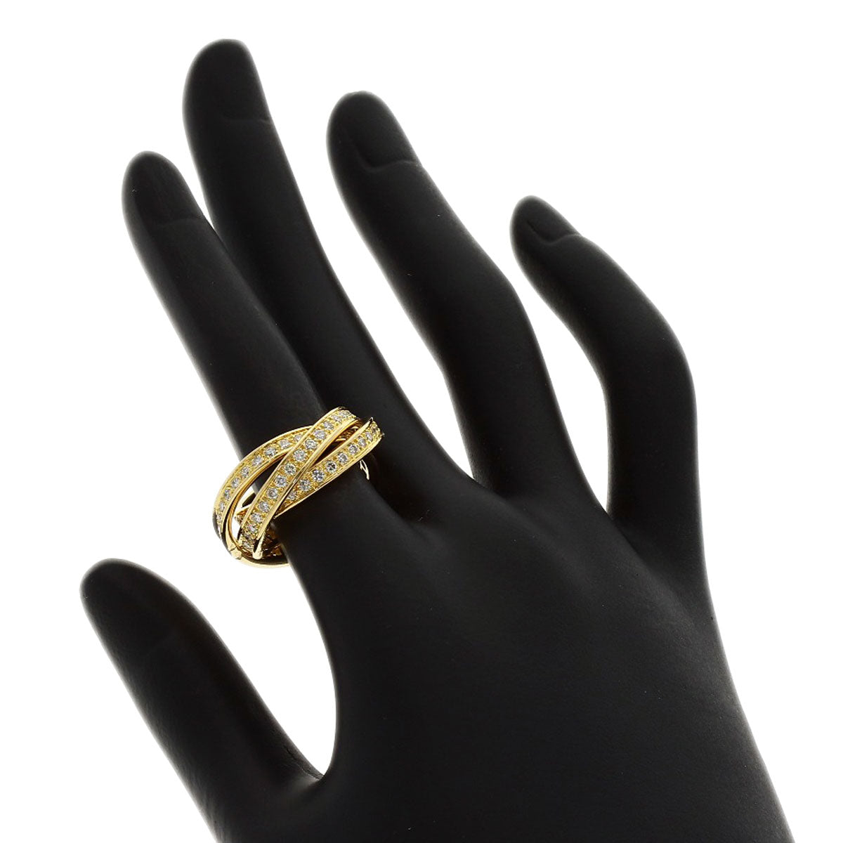 カルティエ スリーバングルズ ダイヤモンド #54 リング・指輪 中古 商品画像6