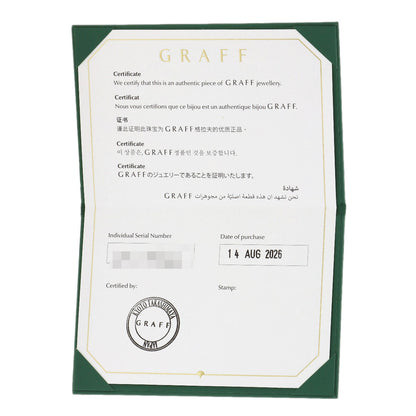 グラフ ハートシェイプ・マイクロパヴェ・ペンダント ダイヤモンド ネックレス 中古 商品画像7