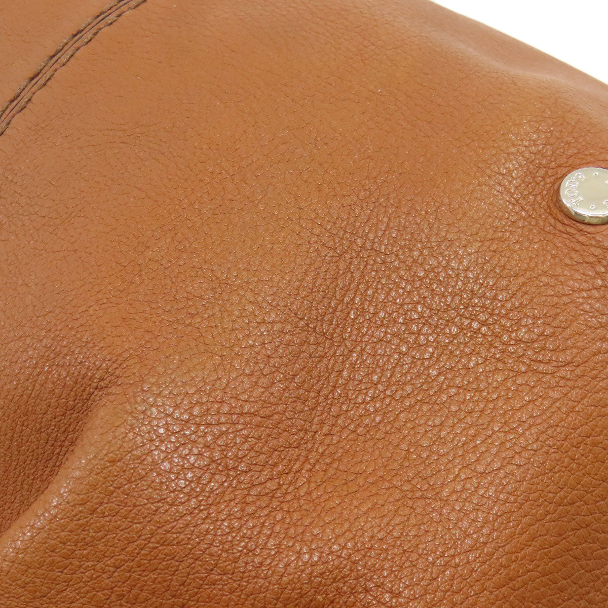 TODS トッズ ロゴ ショルダーバッグ レザー レディース 中古
