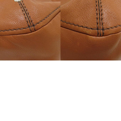 TODS トッズ ロゴ ショルダーバッグ レザー レディース 中古