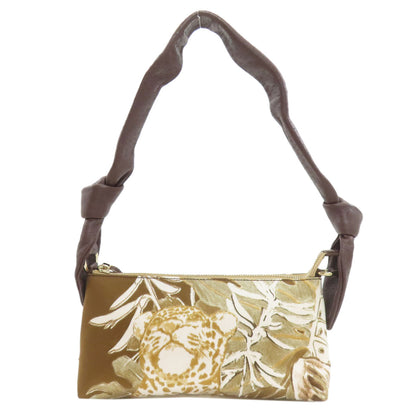 Salvatore Ferragamo サルヴァトーレフェラガモ ワンショルダー アニマルモチーフ ハンドバッグ ナイロン レディース 中古