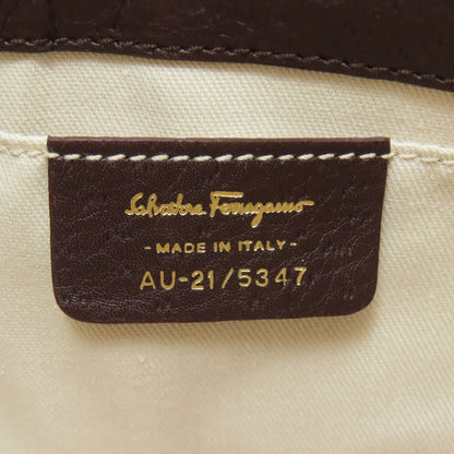 Salvatore Ferragamo サルヴァトーレフェラガモ ワンショルダー アニマルモチーフ ハンドバッグ ナイロン レディース 中古