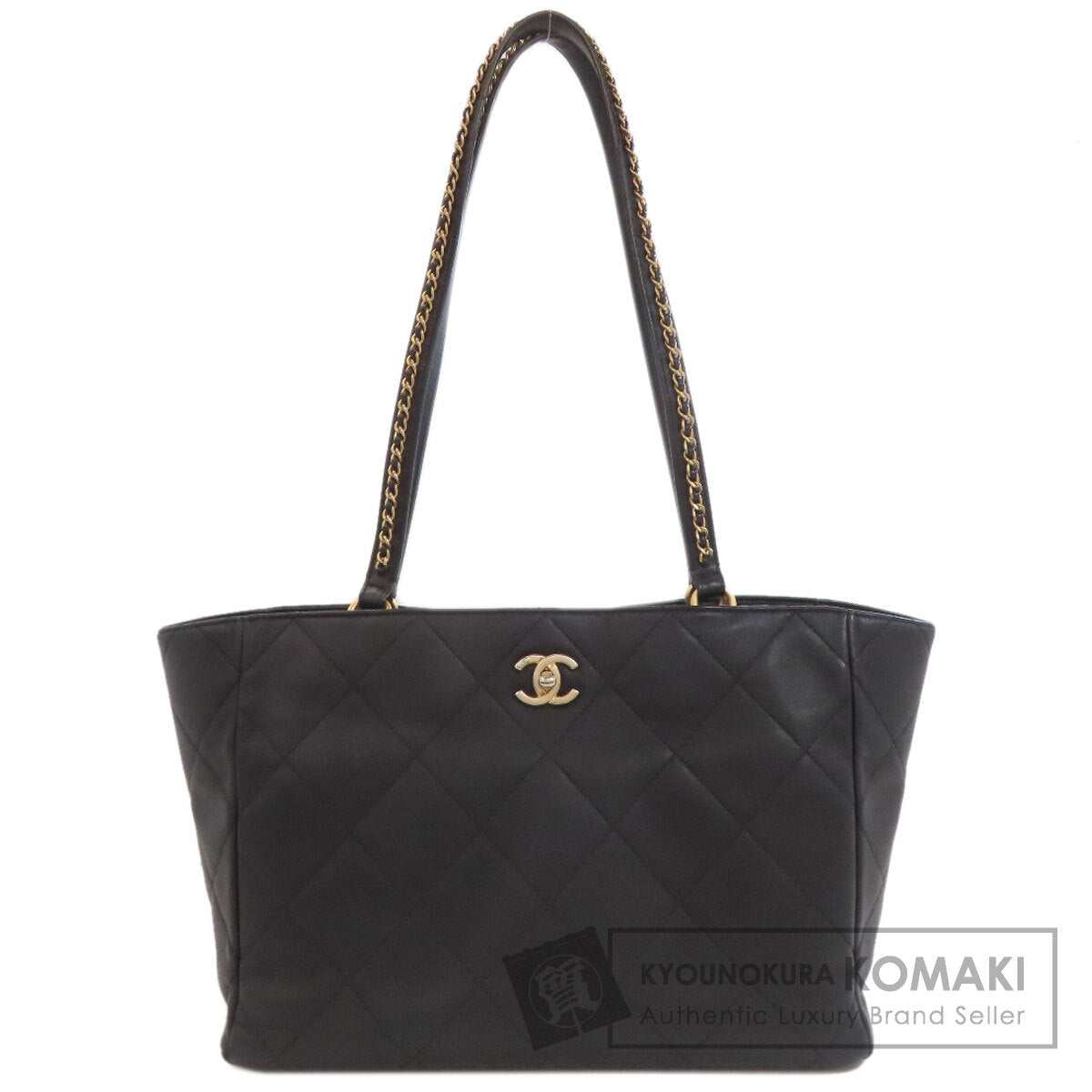 シャネル マトラッセ ゴールド金具 トートバッグ 中古 商品画像1
