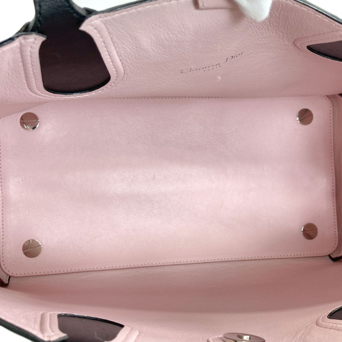 CHRISTIAN DIOR クリスチャンディオール アディクト トートバッグ カーフ レディース 中古