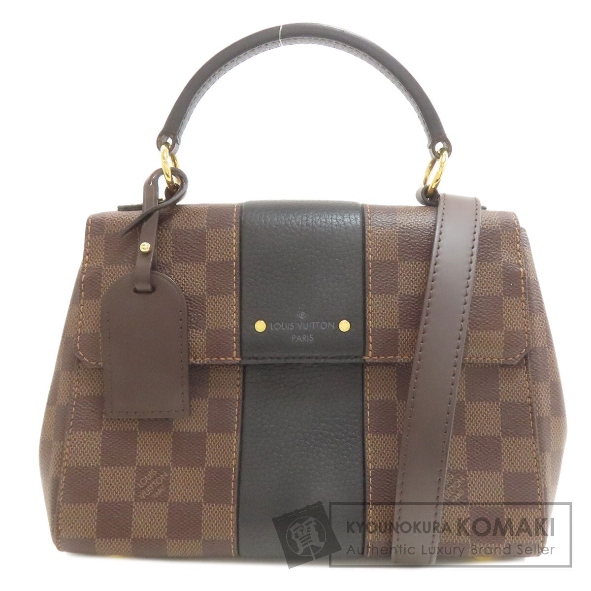 LOUIS VUITTON ルイヴィトン N41073 ボンドストリートBB ハンドバッグ ダミエキャンバス レディース 中古