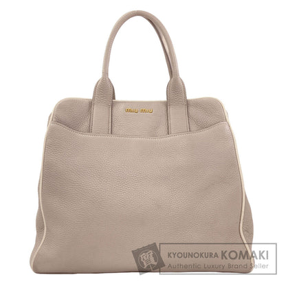 ミュウミュウ ロゴ トートバッグ 中古 商品画像1