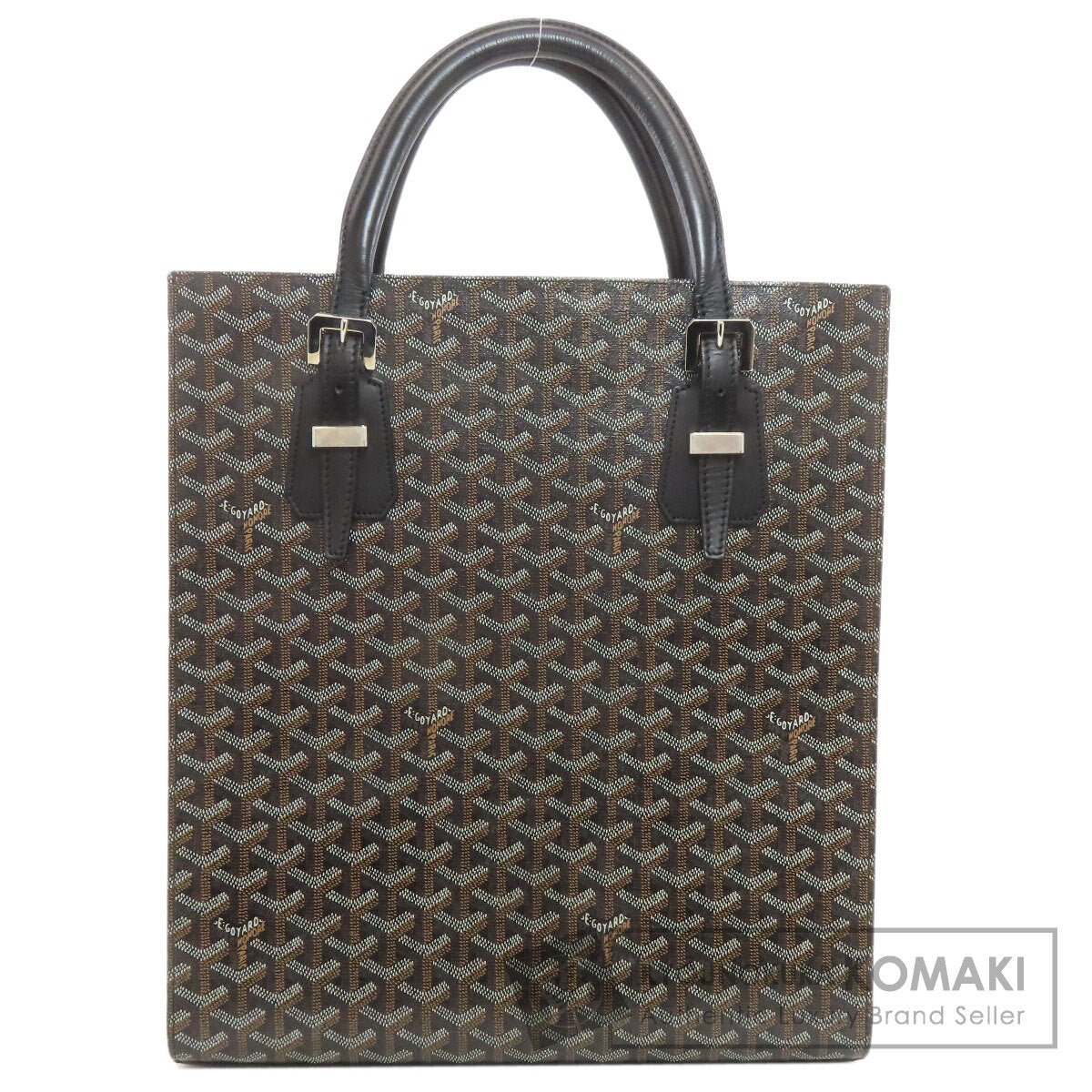 GOYARD ゴヤール コモールGM トートバッグ コーティングキャンバス レディース 中古