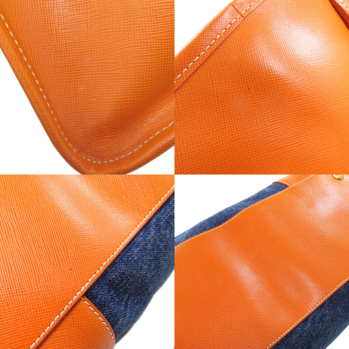 PRADA プラダ BN2254 2WAY ハンドバッグ キャンバス レディース 中古
