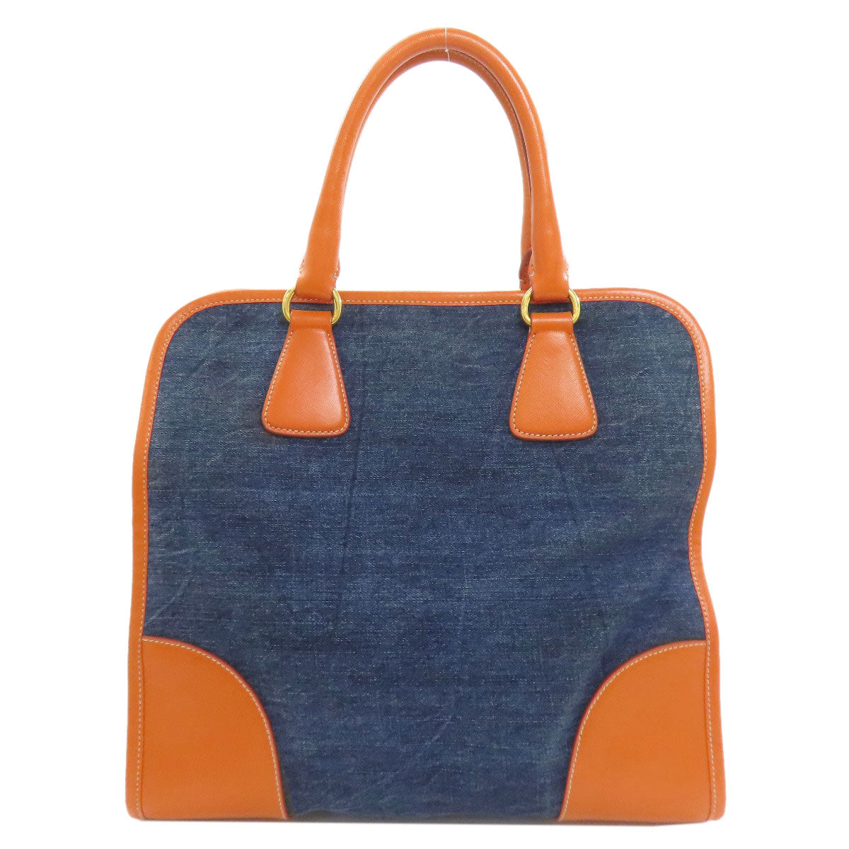PRADA プラダ BN2254 2WAY ハンドバッグ キャンバス レディース 中古