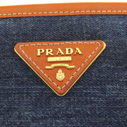 PRADA プラダ BN2254 2WAY ハンドバッグ キャンバス レディース 中古