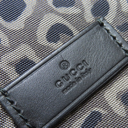 GUCCI グッチ 341739 レオパード柄 トートバッグ キャンバス レディース 中古