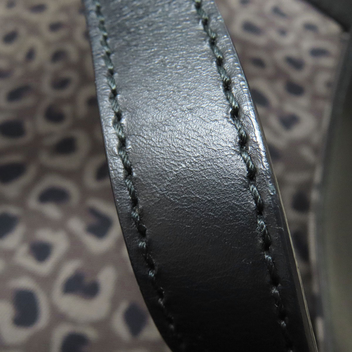 GUCCI グッチ 341739 レオパード柄 トートバッグ キャンバス レディース 中古